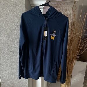 NWT UofM CFP zip up
